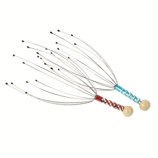 Octopus Hoofdmassage Tool - Set van 2 - Afbeelding 2