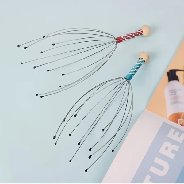 Octopus Hoofdmassage Tool - Set van 2 - Afbeelding 3